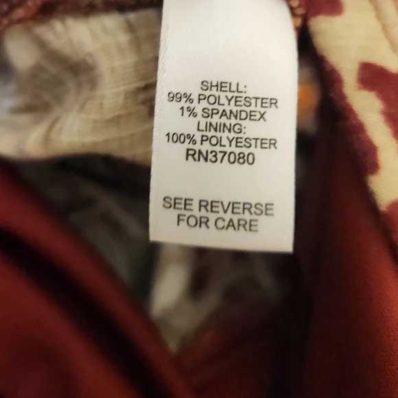 Leopard and Tropical Print Skirt - Picture 7 of 7